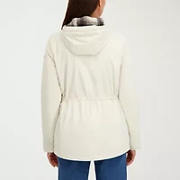 Hfx Womens Water Resistant Midweight Raincoat