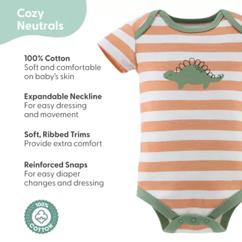 The Peanutshell Baby Unisex 4-pc. Bodysuit Set