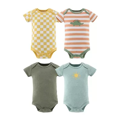 The Peanutshell Baby Unisex 4-pc. Bodysuit Set