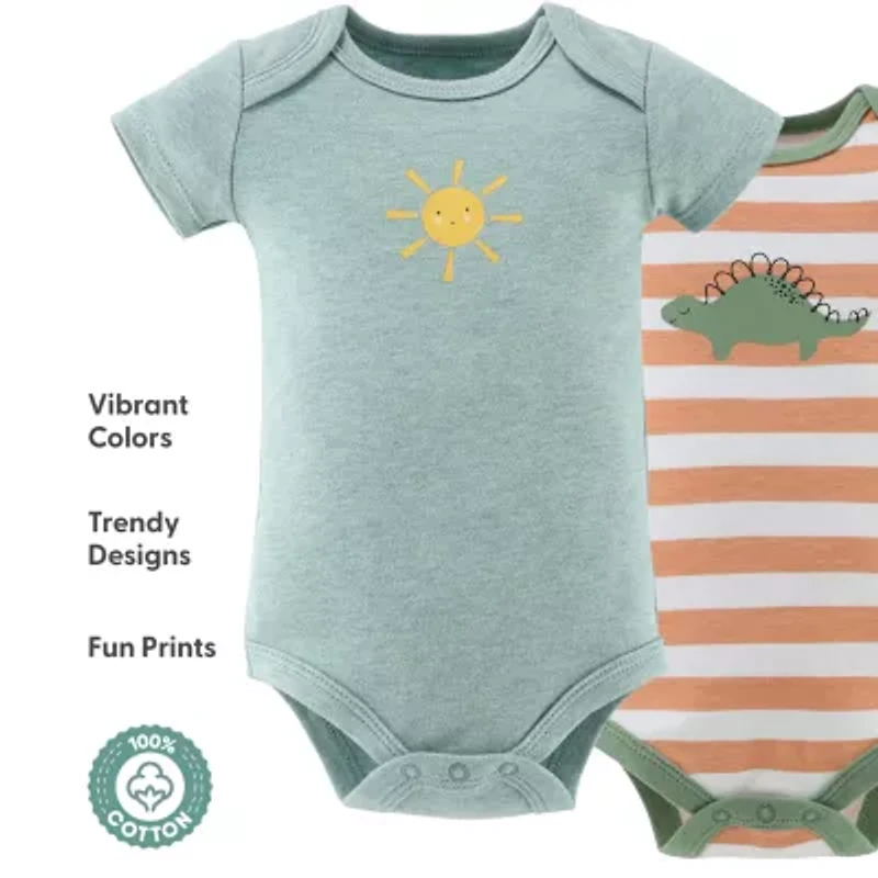 The Peanutshell Baby Unisex 4-pc. Bodysuit Set