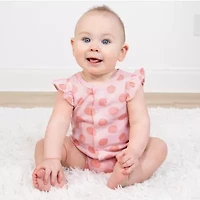 The Peanutshell Baby Girls Sleeveless Floral 2-pc. Romper