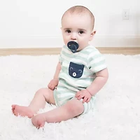 The Peanutshell Baby Boys Star 2-pc. Romper