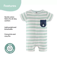 The Peanutshell Baby Boys Star 2-pc. Romper