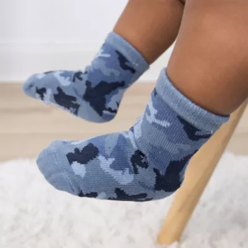 The Peanutshell Baby Boys 12 Pair Crew Socks