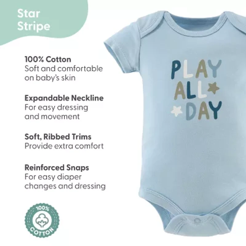 The Peanutshell Baby Girls 4-pc. Bodysuit Set