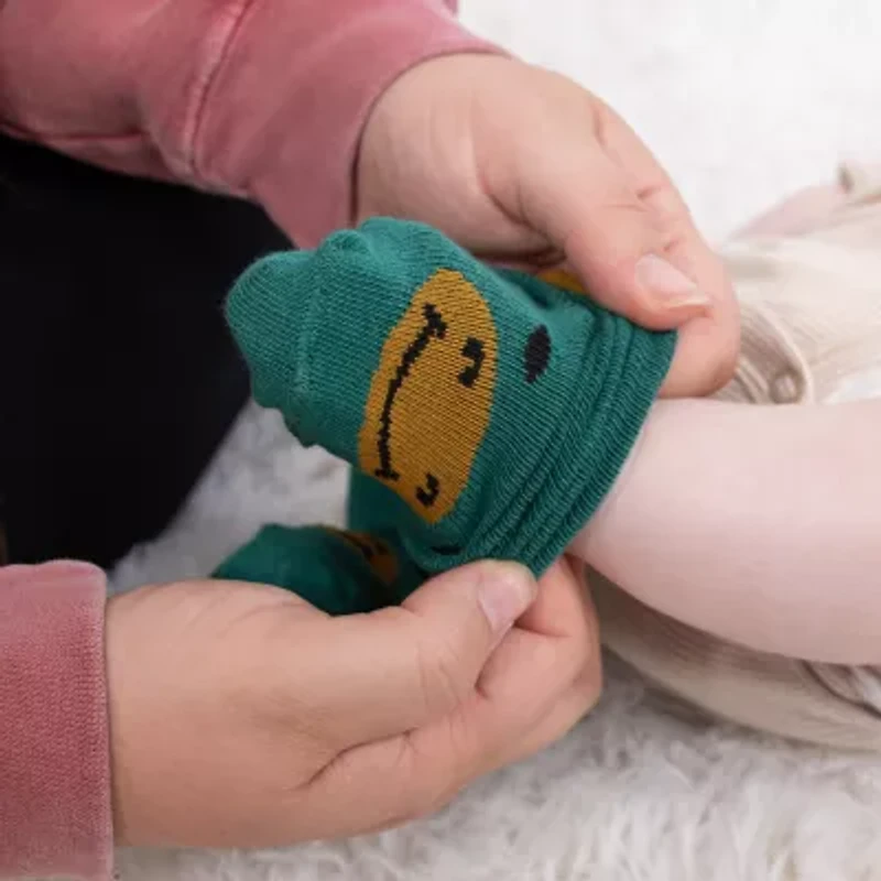 The Peanutshell Baby Boys 12 Pair Crew Socks