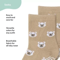 The Peanutshell Baby Unisex 12 Pair Crew Socks