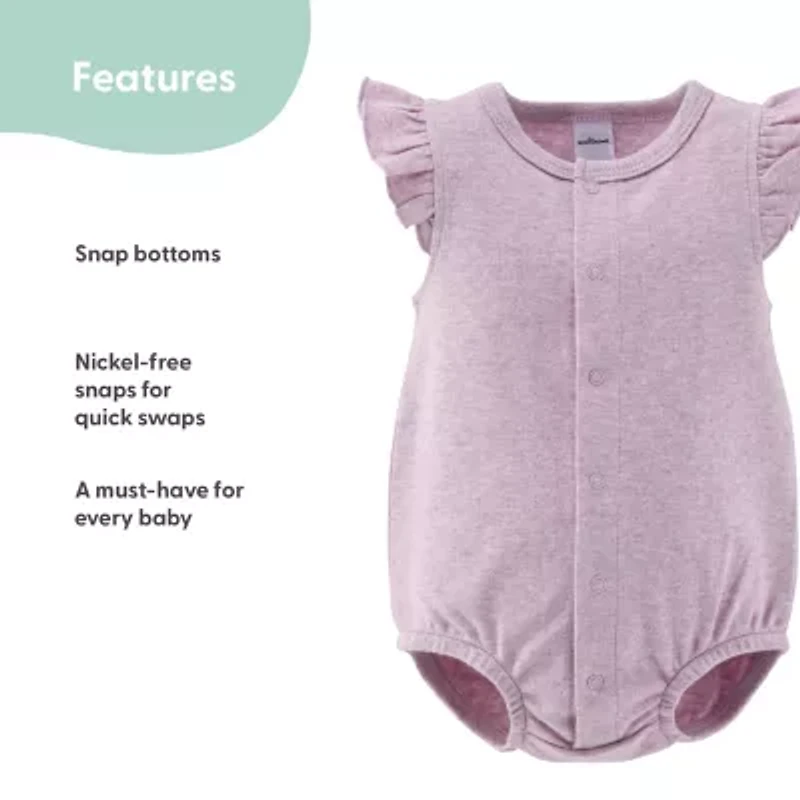 The Peanutshell Baby Girls Sleeveless Star 2-pc. Romper