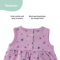 The Peanutshell Baby Girls Sleeveless Star 2-pc. Romper