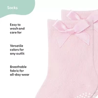 The Peanutshell Baby Girls Crew Socks