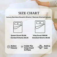 Bedvoyage Rayon Hem 3-pc. Duvet Cover Set