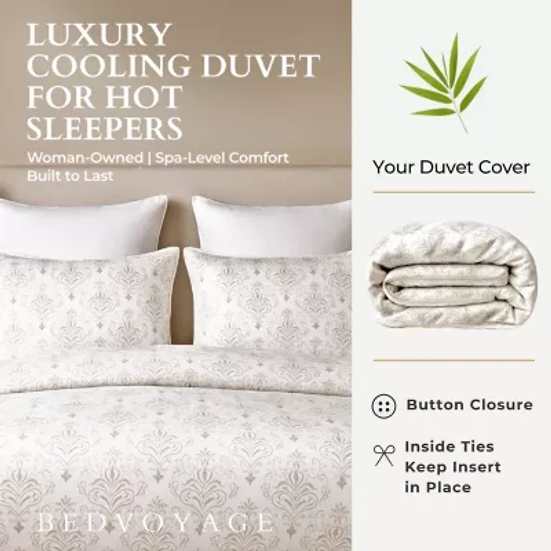Bedvoyage Rayon Hem 3-pc. Duvet Cover Set