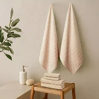 Trident Quick Dry 100% Cotton Soft And Absorbent 6-pc. Bath Towel Set