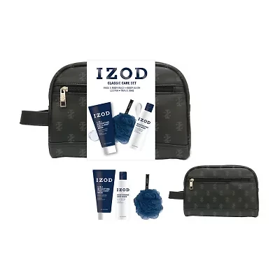 IZOD Shave Dopp Bag Travel Toiletry Set