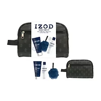 IZOD Shave Dopp Bag Travel Toiletry Set