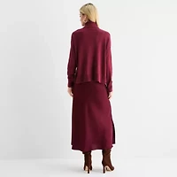 Sam And Jess Womens Long Sleeve Sweater Dress Set