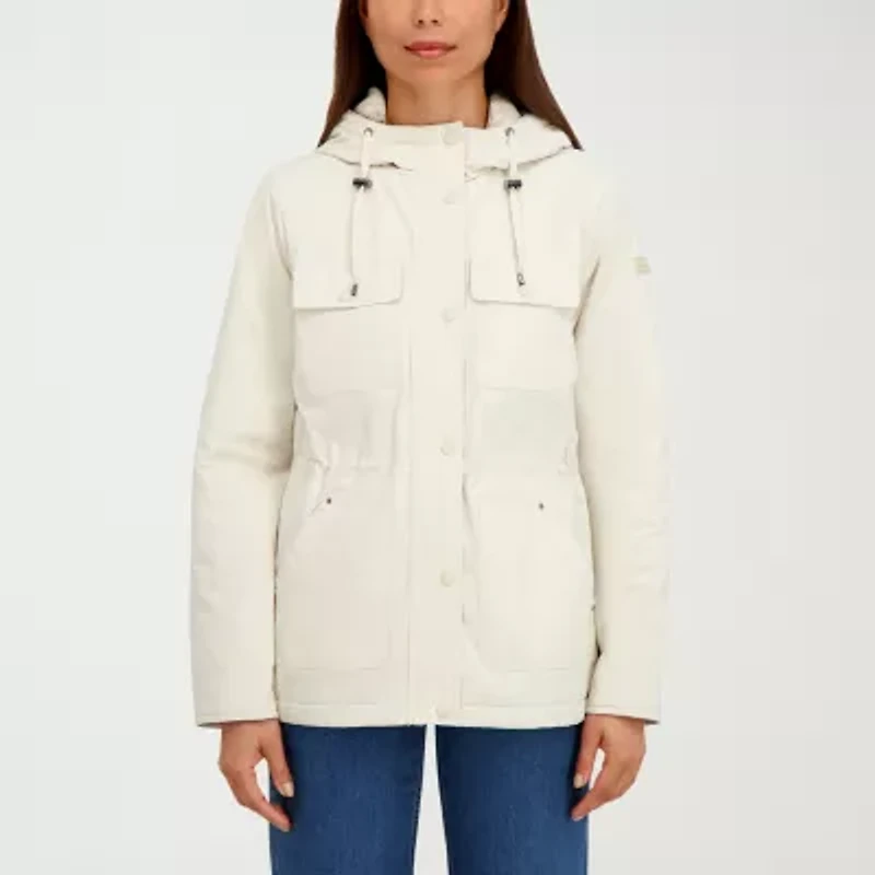 Hfx Womens Water Resistant Midweight Raincoat