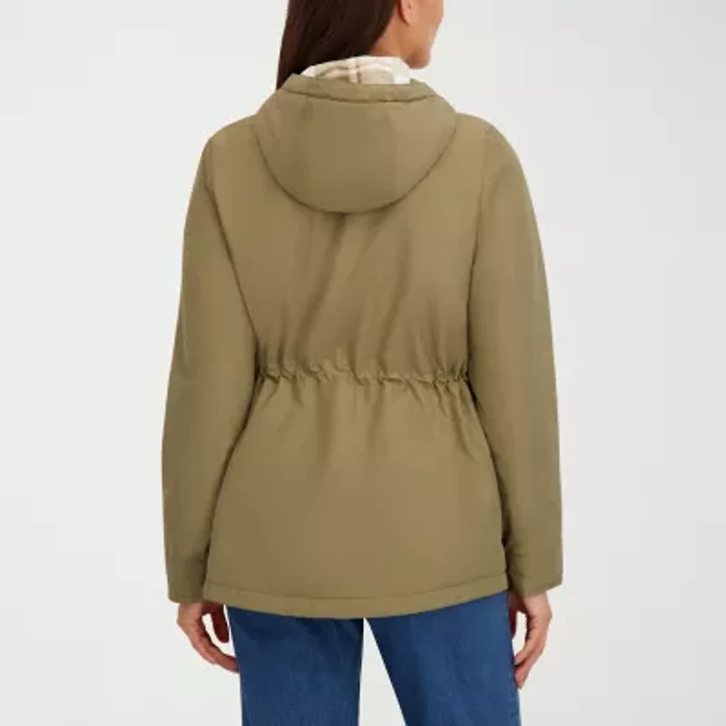 Hfx Womens Water Resistant Midweight Raincoat