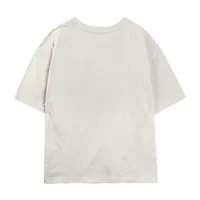 Womens Juniors Crew Neck Short Sleeve Classic Fit Mickey and Friends Graphic T-Shirt