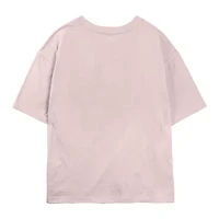 Disney Witch Womens Juniors Crew Neck Short Sleeve Classic Fit Minnie Mouse Graphic T-Shirt