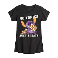 Disney Collection Girls Round Neck Short Sleeve Graphic T-Shirt