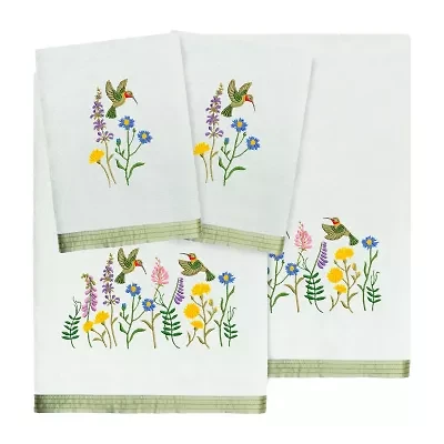 Linum Home Textiles Hada Embellished 4-pc. Bath Towel Set