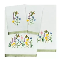 Linum Home Textiles Hada Embellished 4-pc. Bath Towel Set