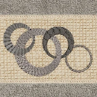 Linum Home Textiles Annabelle 2-pc. Embellished Washcloth