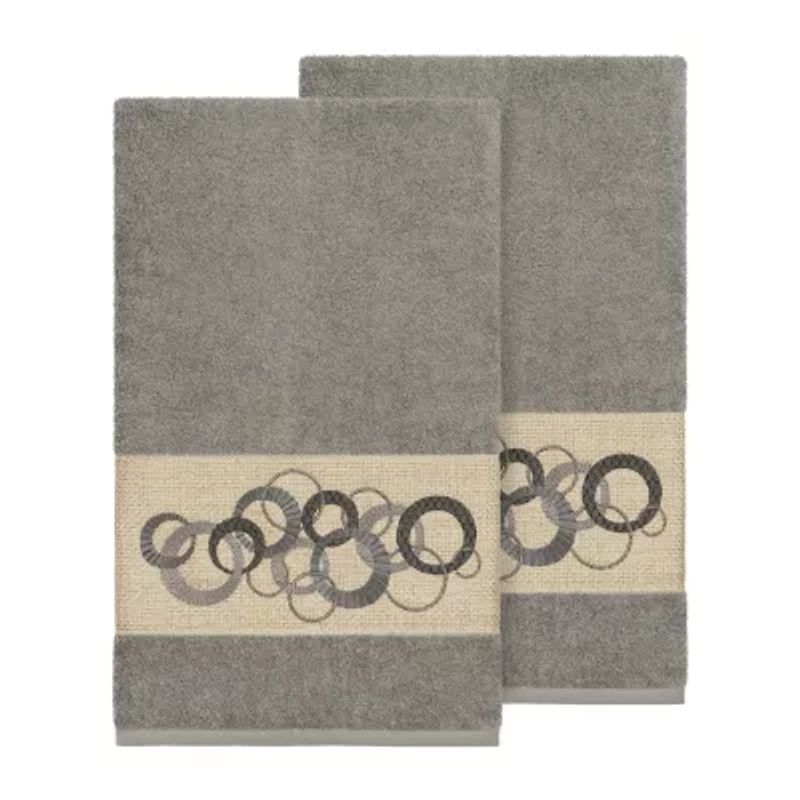 Linum Home Textiles Annabelle Embellished -pc. Bath Towel Set