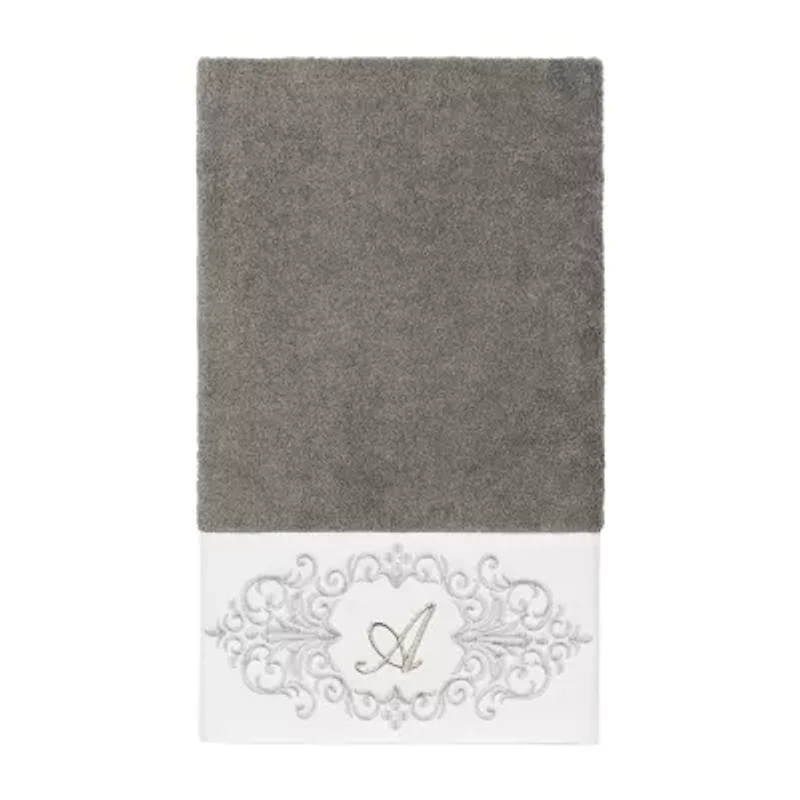 Linum Home Textiles Monica Silver Embellished -pc. Bath Towel Set