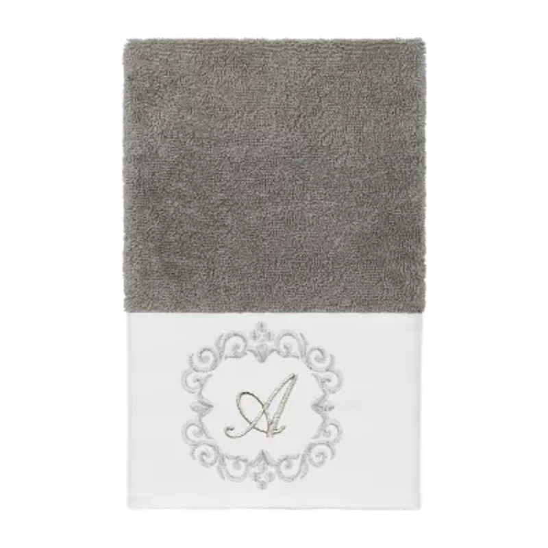 Linum Home Textiles Monica Silver Embellished -pc. Bath Towel Set