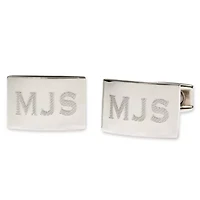 Personalized Stainless Steel Cuff Links