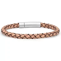 Minoxia Mens Stainless Steel Hypoallergenic 8 Inch Link Bracelet