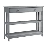 Convenience Concepts Mission 1-Drawer Console Table
