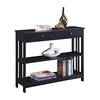 Convenience Concepts Mission 1-Drawer Console Table