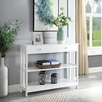 Convenience Concepts Mission 1-Drawer Console Table