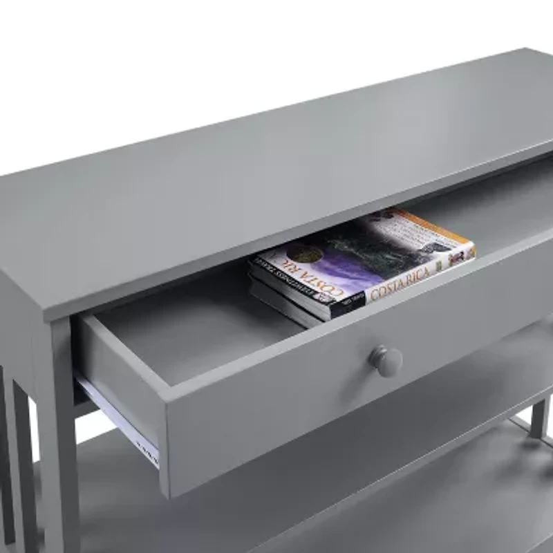 Convenience Concepts Mission 1-Drawer Console Table