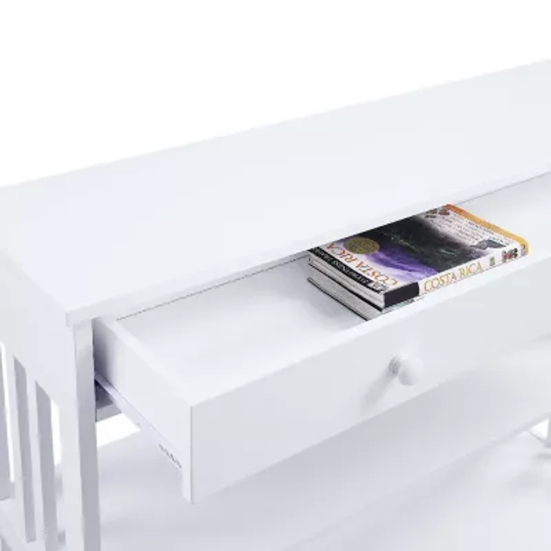 Convenience Concepts Mission 1-Drawer Console Table