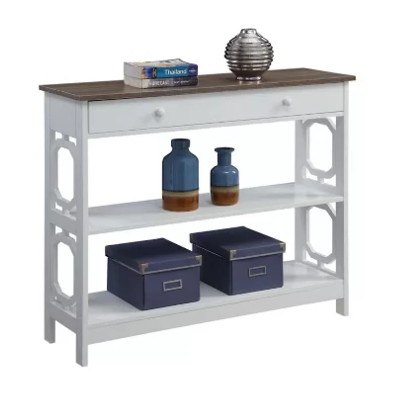 Convenience Concepts Omega 1-Drawer Console Table