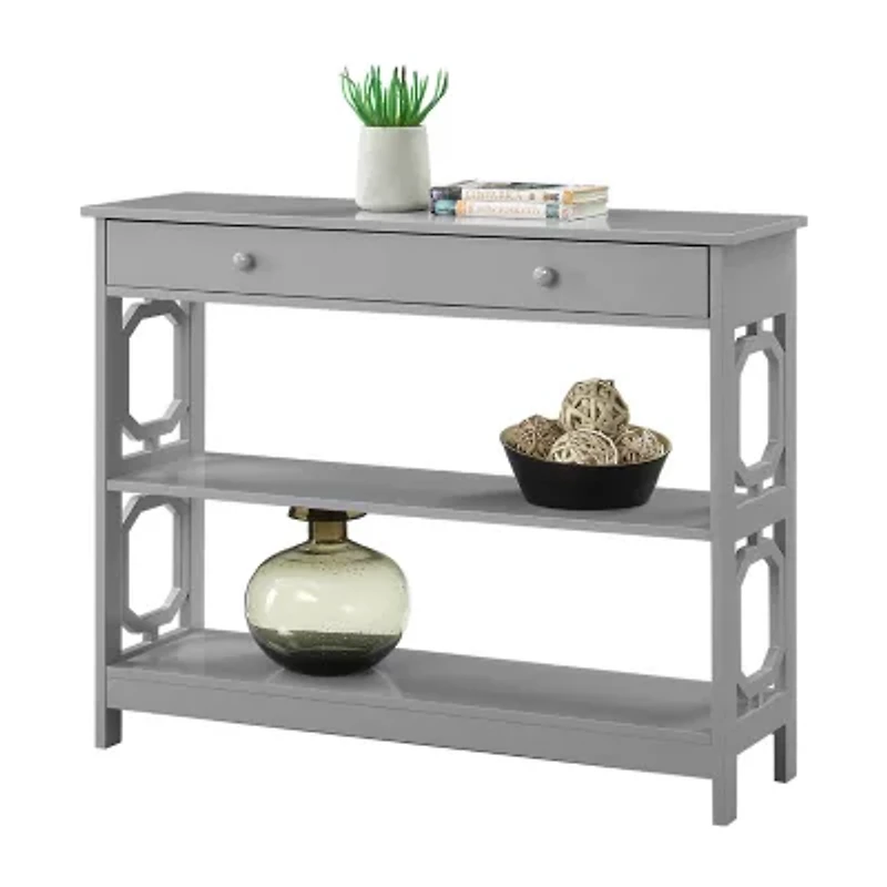 Convenience Concepts Omega 1-Drawer Console Table