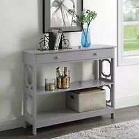 Convenience Concepts Omega 1-Drawer Console Table