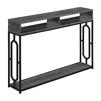  Omega Console Table with Shelves