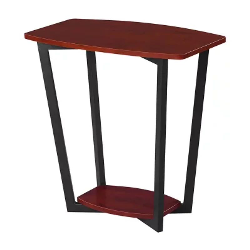 Convenience Concepts Graystone Accent Furniture Storage End Table