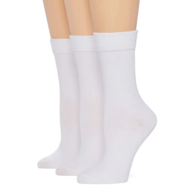 Mixit Womens 3 Pair Crew Socks
