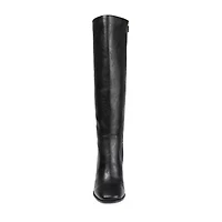 Journee Collection Womens Karima Extra Wide Calf Stacked Heel Riding Boots