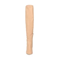 Journee Collection Womens Melika Extra Wide Calf Block Heel Over the Knee Boots