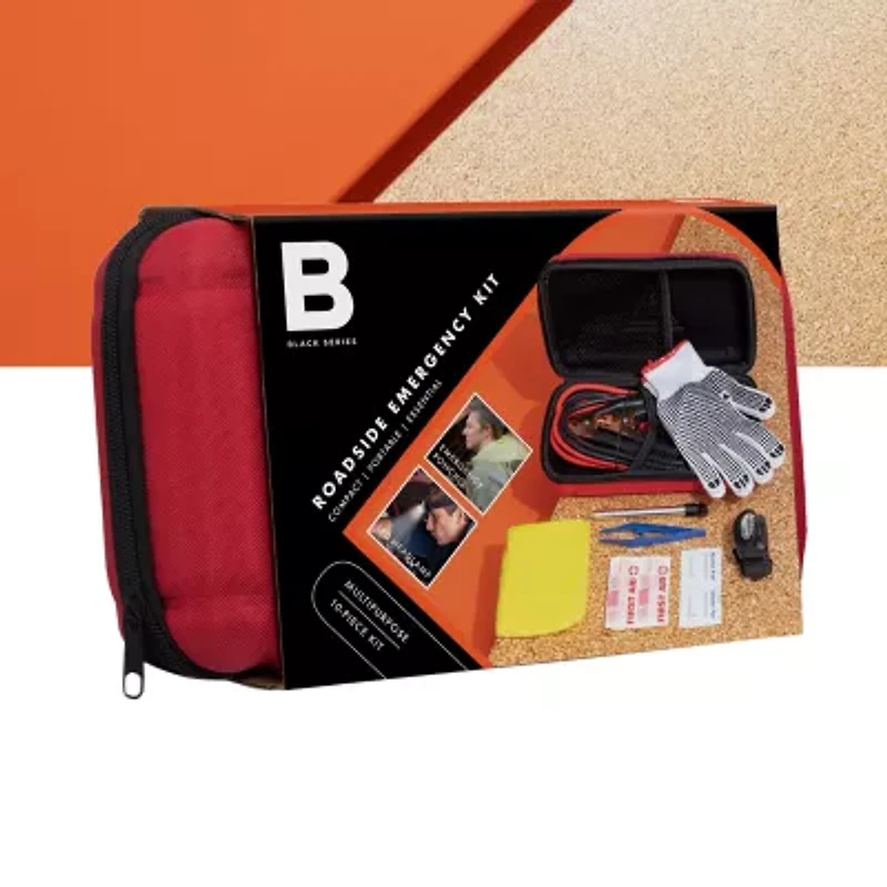 The Black Series Roadside Auto Emergency First Aid Kit