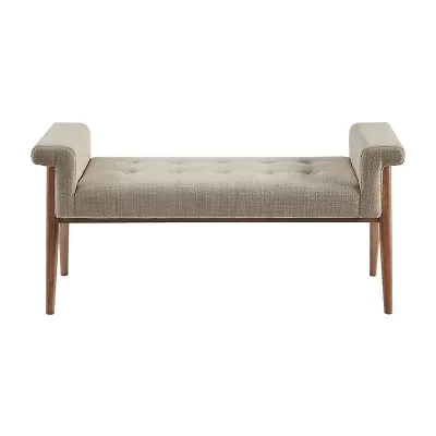INK+IVY Mason Living Room Collection Upholstered Bench