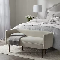 Madison Park Lovisa Living Room Collection Upholstered Bench