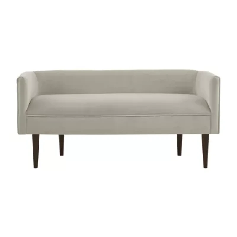 Madison Park Lovisa Living Room Collection Upholstered Bench